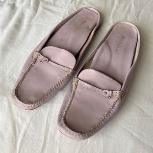 Vintage Cole Haan Loafer Mules Slides Purple Lilac
